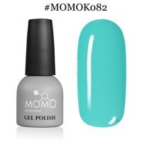 Momo K082 Turkuaz Parlak Kalıcı Oje