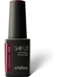 Kinetics Shield Signature Wine 224 Bordo Parlak Kalıcı Jel Oje