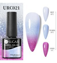 Ursugar Thermal URC021 Çok Renkli Işıltılı Kalıcı Simli Oje