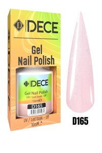 Dece D165 Pembe Sedefli Kalıcı Simli Oje