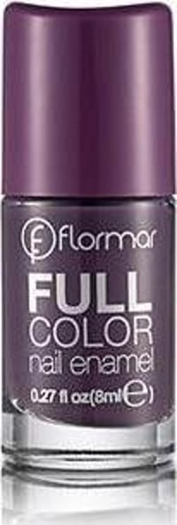 Flormar Full Nail Enamel 15 Mor Parlak Oje
