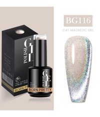 Born Pretty Pro New Series BG116 Gümüş Işıltılı Kalıcı Simli Jel Oje