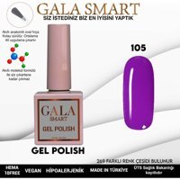 Gala Smart Klasik Seri 105 Mor Parlak Kalıcı Oje