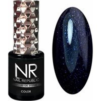 Nail Republic 400 Lacivert Işıltılı Kalıcı Simli Oje