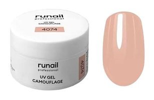 Runail Camouflage Uv 4074 Turuncu Parlak Kalıcı Jel Oje