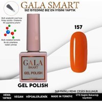 Gala Smart Klasik Seri 157 Turuncu Parlak Kalıcı Oje