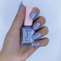 Pastel Pure 612 Gümüş Işıltılı Simli Oje