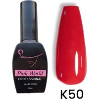 Pink World K50 Pembe Parlak Kalıcı Oje