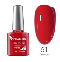 Venalisa Uv Led Crimson 61 Kırmızı Parlak Kalıcı Oje