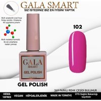 Gala Smart Klasik Seri 102 Mor Parlak Kalıcı Oje
