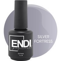 Endi Professional Inox Serisi Silver Fortress Gri Parlak Kalıcı Oje