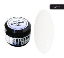 Mojo Builder 02 Beyaz Parlak Kalıcı Jel Oje