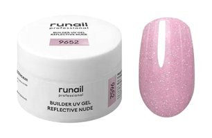 Runail Reflective 9652 Nude Parlak Kalıcı Simli Oje