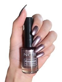 Note Flawless 86 Mor Metalik Simli Oje