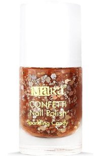 Mara Confetti Sparkling Candy Kahverengi Işıltılı Kalıcı Simli Oje