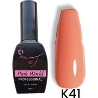 Pink World L41 Turuncu Parlak Kalıcı Oje