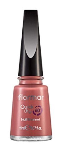 Flormar Quick Dry Nail Enamel QD07 Pembe Sedefli Oje