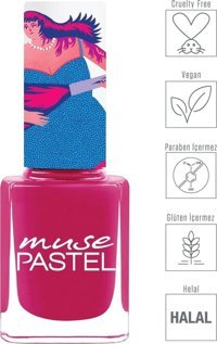 Pastel Muse 360 Mor Parlak Oje