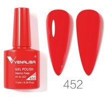 Venalisa Uv Led Hema Free 452 Pembe Parlak Kalıcı Oje