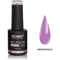 Roniki Warm Winter 04 Lila Parlak Kalıcı Oje