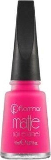 Flormar Matte Nail Enamel 9 Pembe Mat Oje