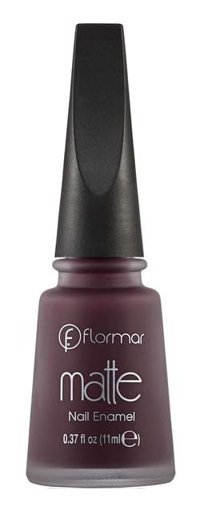 Flormar Matte Nail Enamel 42 Mor Mat Oje