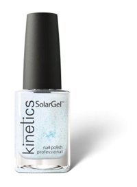 Kinetics Builder Base Coat 560 Mavi Işıltılı Simli Oje