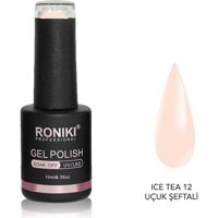 Roniki Ice Tea 12 Pembe Parlak Kalıcı Oje