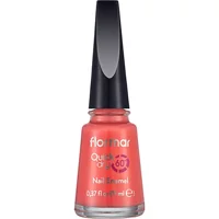 Flormar Quick Dry Nail Enamel Pembe Mat Oje