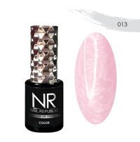 Nail Republic Pearl Print 013 Pembe Sedefli Kalıcı Simli Oje