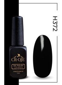 Cr-Oje H372 Siyah Parlak Kalıcı Oje