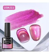 Ursugar Kedigözü URW026 Pembe Hologram Kalıcı Simli Oje