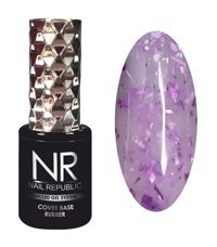 Nail Republic Versailles 134 Mor Işıltılı Kalıcı Simli Oje