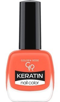 Golden Rose Keratin Nail Color 33 Turuncu Parlak Oje