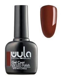 Wula Nailsoul Gel Coat 485 Kahverengi Parlak Kalıcı Oje