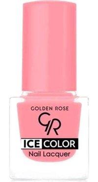 Golden Rose Ice Color Nail Lacquer 136 Pembe Parlak Oje