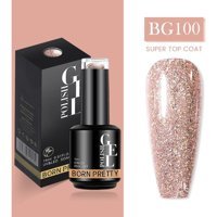 Born Pretty Pro New Series BG100 Pembe Işıltılı Kalıcı Simli Oje