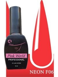 Pink World F06 Pembe Neon Kalıcı Oje