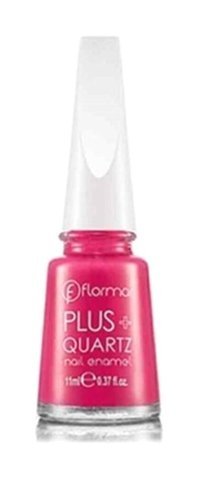 Flormar Plus Quartz Nail Enamel 75 Pembe Parlak Oje