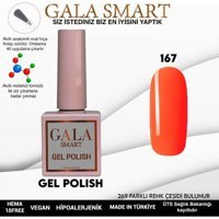 Gala Smart Klasik Seri 167 Turuncu Parlak Kalıcı Oje