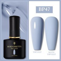 Born Pretty Pro BP47 Mavi Parlak Kalıcı Oje