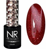 Nail Republic 424 Bordo Işıltılı Kalıcı Simli Oje