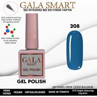 Gala Smart Klasik Seri 206 Nude Parlak Kalıcı Oje