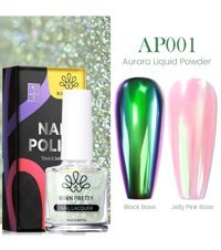 Born Pretty Nail Lacquer AP001 Çok Renkli Işıltılı Kalıcı Oje