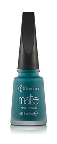 Flormar Matte Nail Enamel 33 Mavi Mat Oje