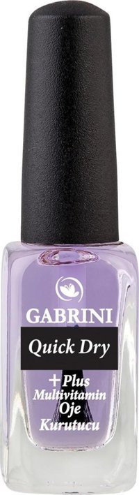 Gabrini Quick Dry Şeffaf Parlak Oje