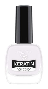 Golden Rose Keratin Nail Color 4 Beyaz Parlak Oje