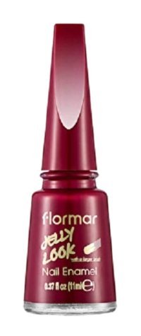 Flormar Jelly Look JL37 Bordo Parlak Jel Oje