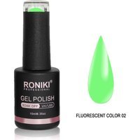 Roniki Fluorescent 02 Yeşil Neon Kalıcı Oje