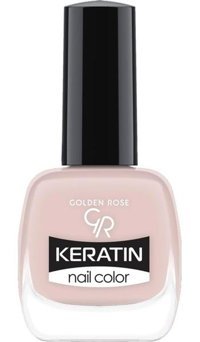 Golden Rose Keratin Nail Color 10 Pembe Parlak Oje